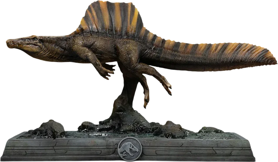 Parque Jurásico - Estatua de iconos del Spinosaurus