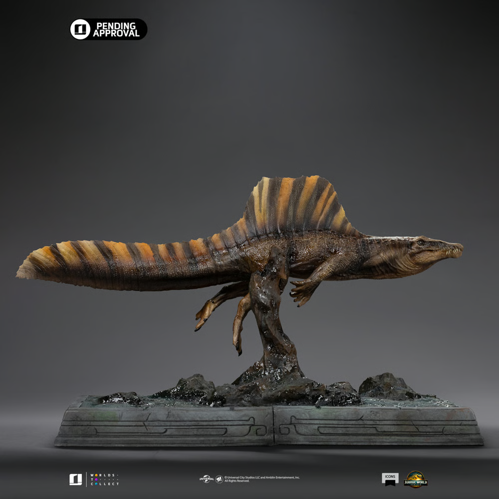 Jurassic Park - Spinosaurus Icons Statue