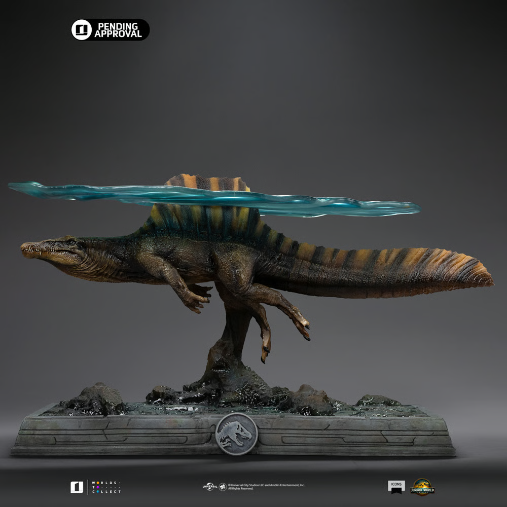 Jurassic Park - Spinosaurus Icons Statue