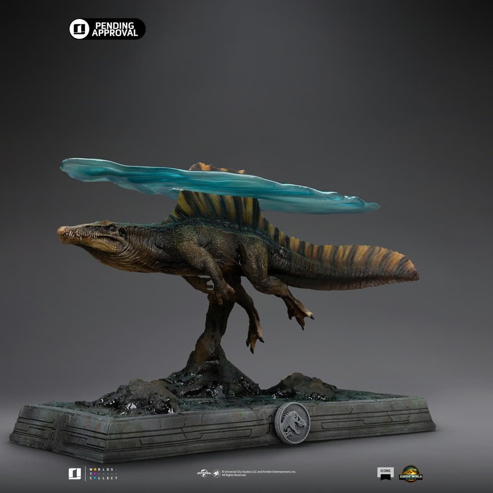 Jurassic Park - Spinosaurus Icons Statue