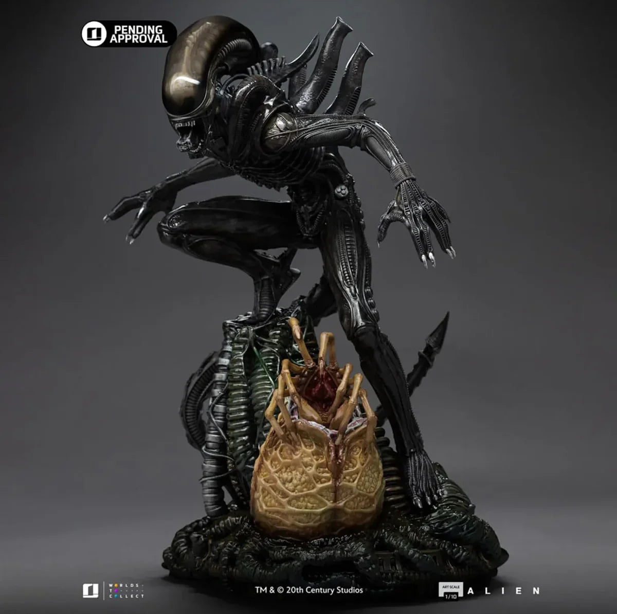 Alien - Estatua de Alien Big Chap a escala 1:10