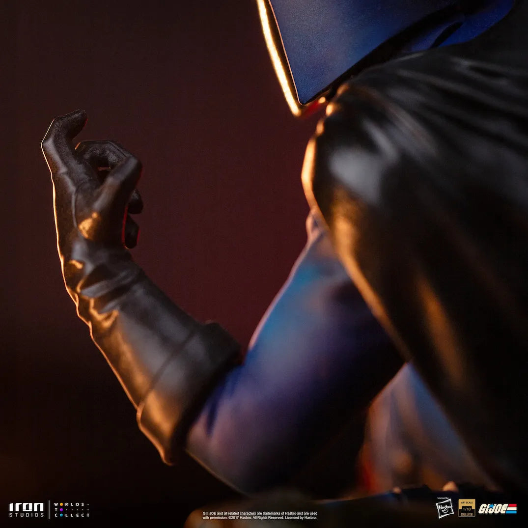 IRO59334 G.I. Joe - Cobra Commander Deluxe 1:10 Scale Statue - Iron Studios - Titan Pop Culture