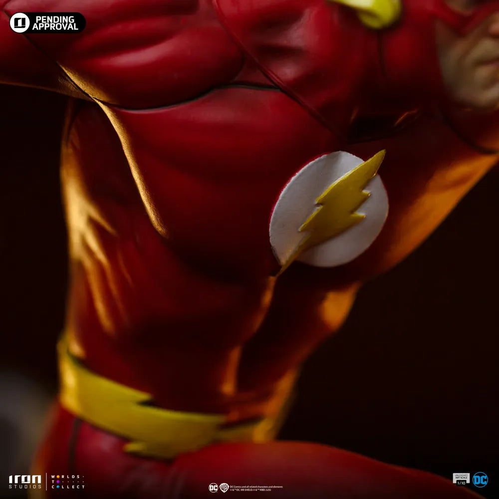 IRO59365 The Flash - Flash Unleashed 1:10 Scale Statue - Iron Studios - Titan Pop Culture