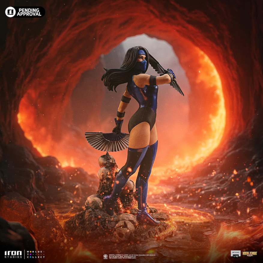 Mortal Kombat - Kitana 1:10 Scale Statue