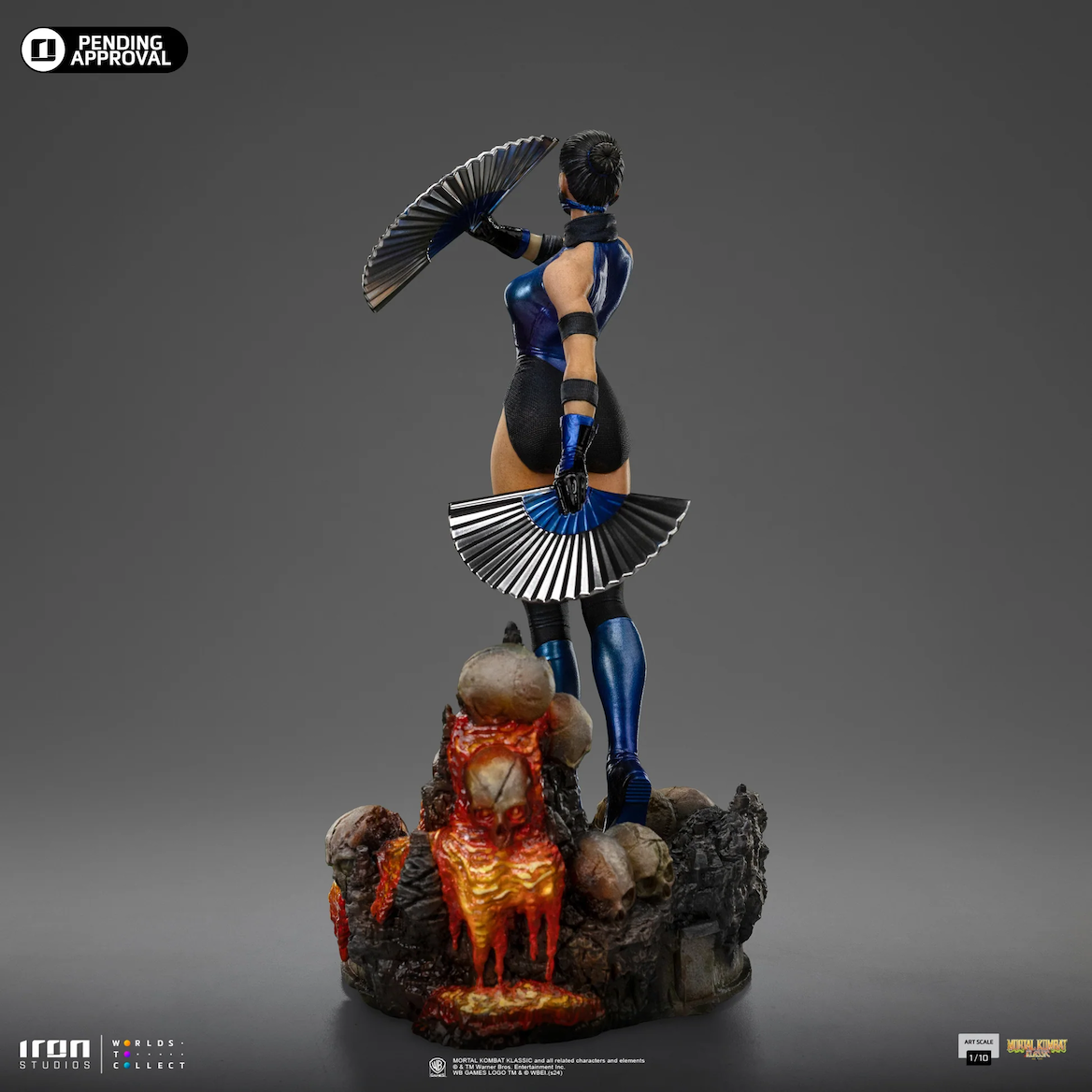 Mortal Kombat - Kitana 1:10 Scale Statue