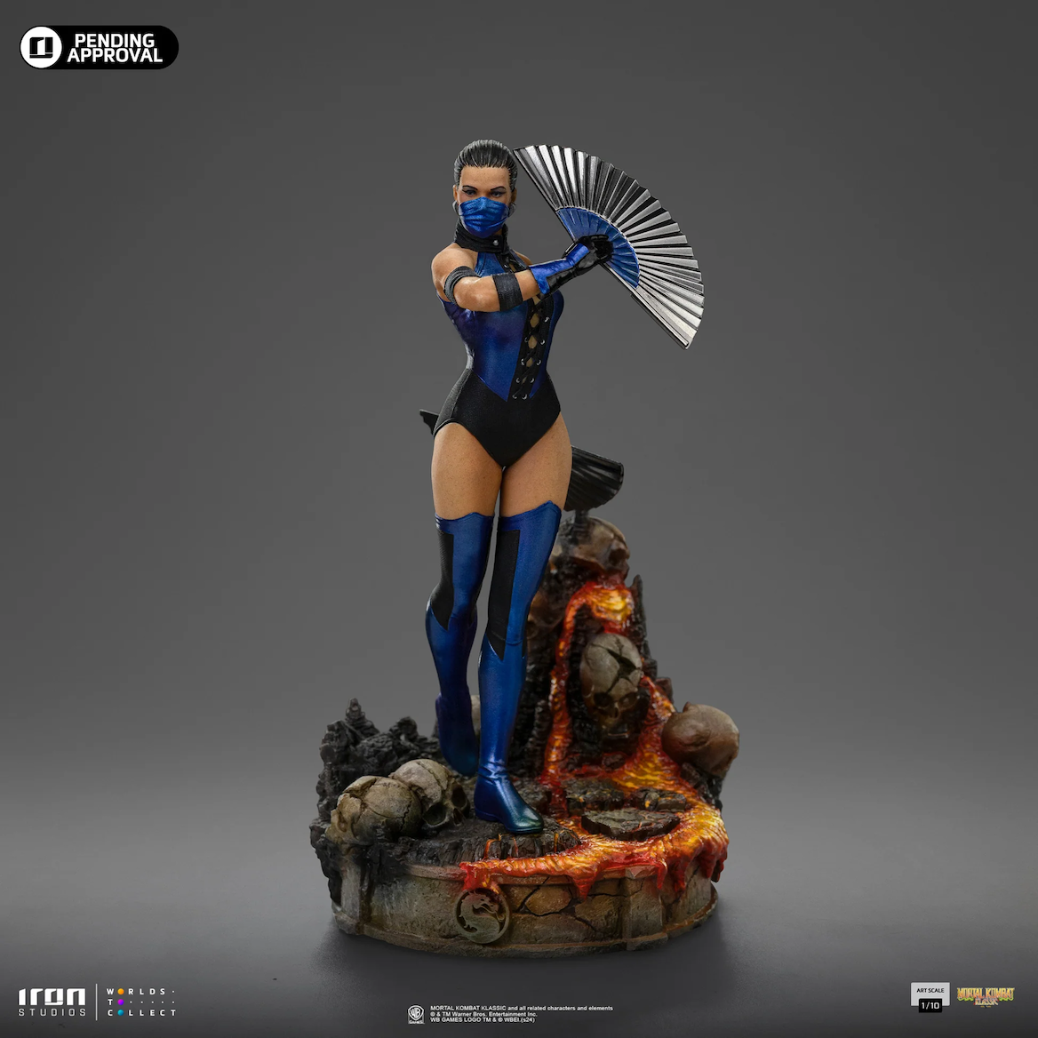 Mortal Kombat - Kitana 1:10 Scale Statue