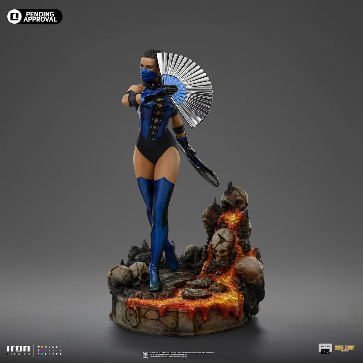 Mortal Kombat - Kitana 1:10 Scale Statue