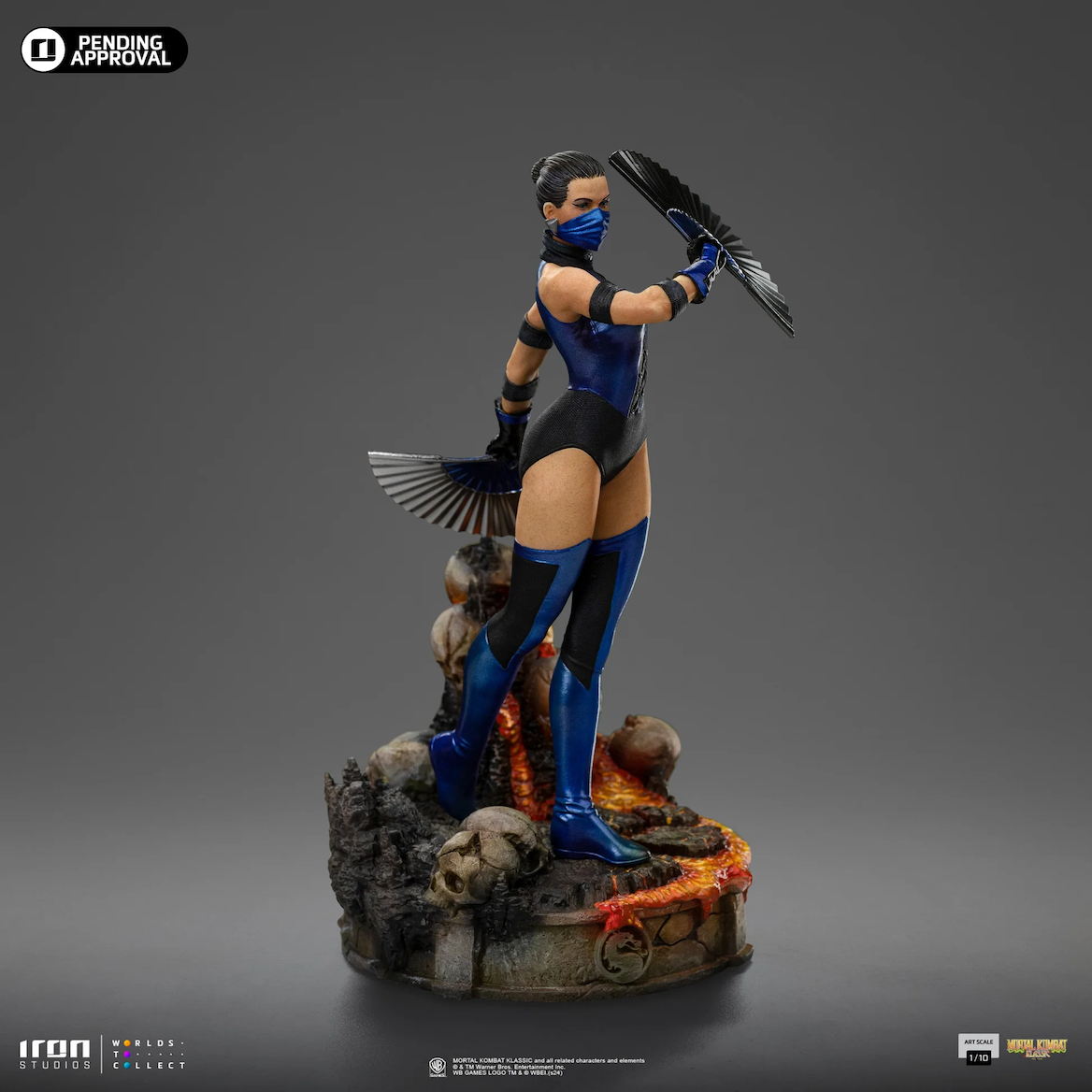 Mortal Kombat - Kitana 1:10 Scale Statue