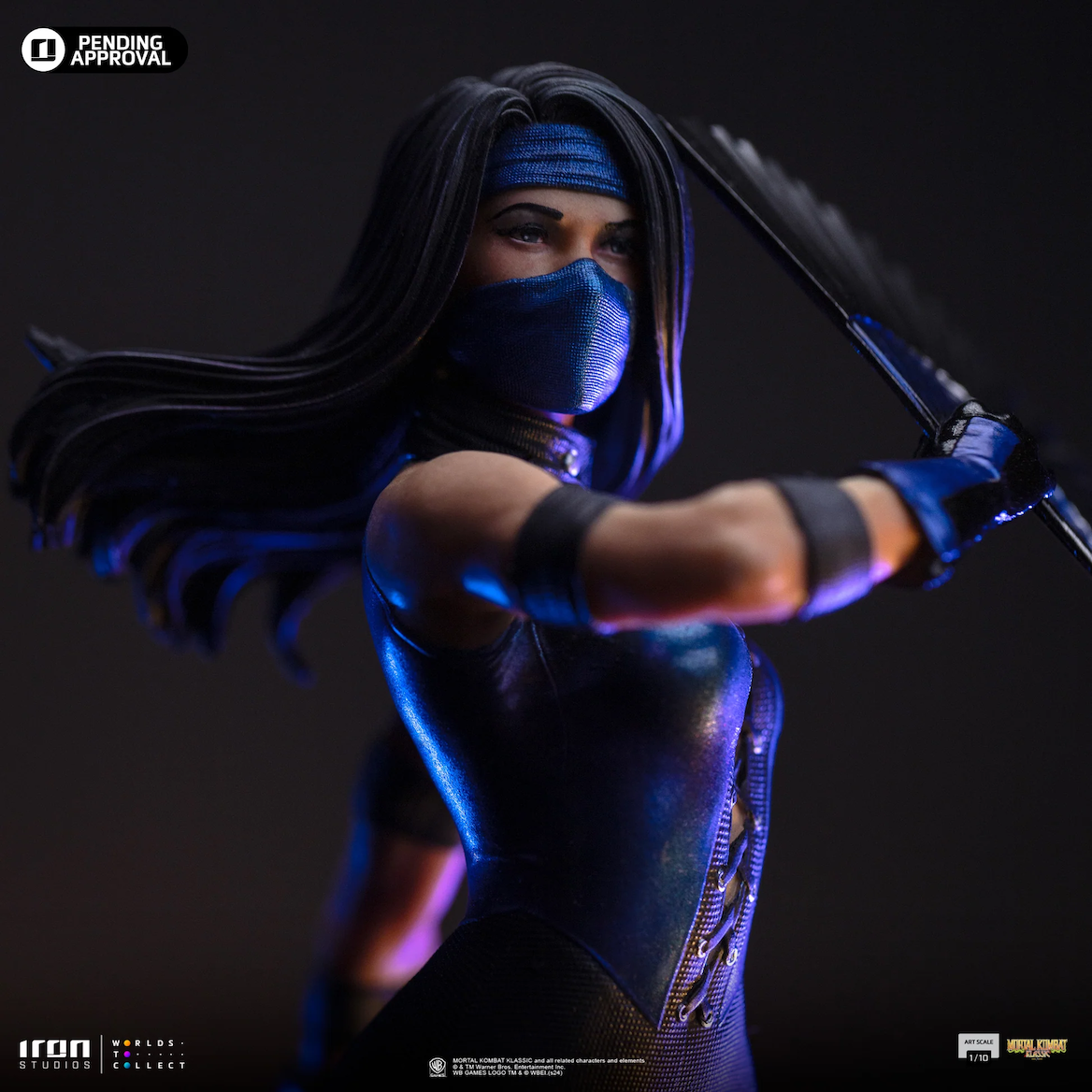 Mortal Kombat - Kitana 1:10 Scale Statue