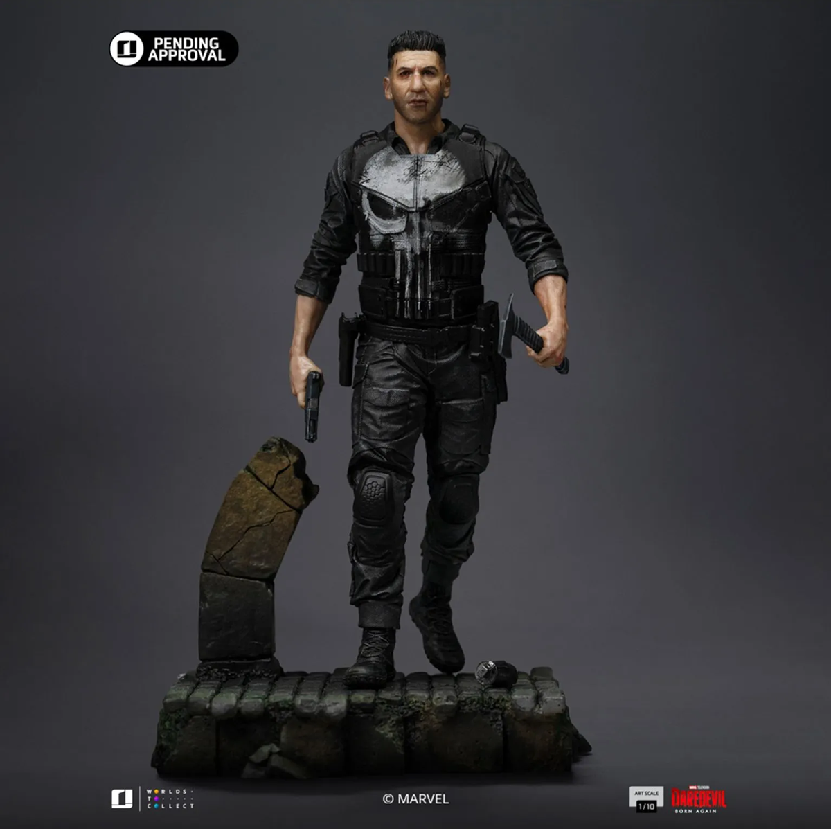 Daredevil: Born Again – Punisher 1:10 Scale Statue