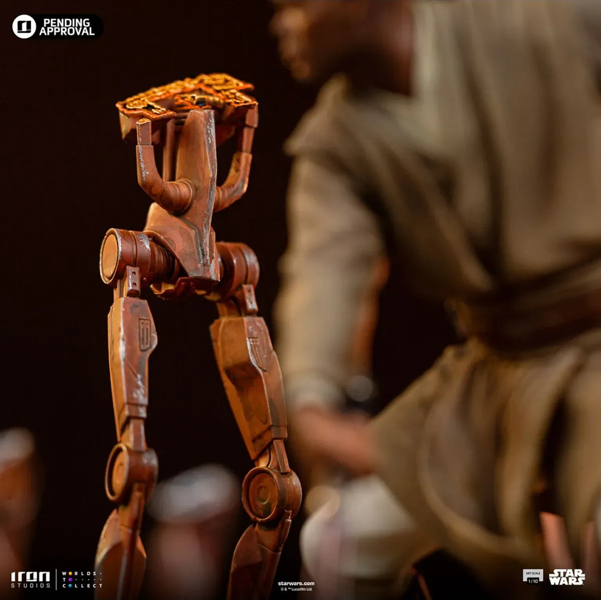 Star Wars: - Mace Windu 1:10 Scale Statue