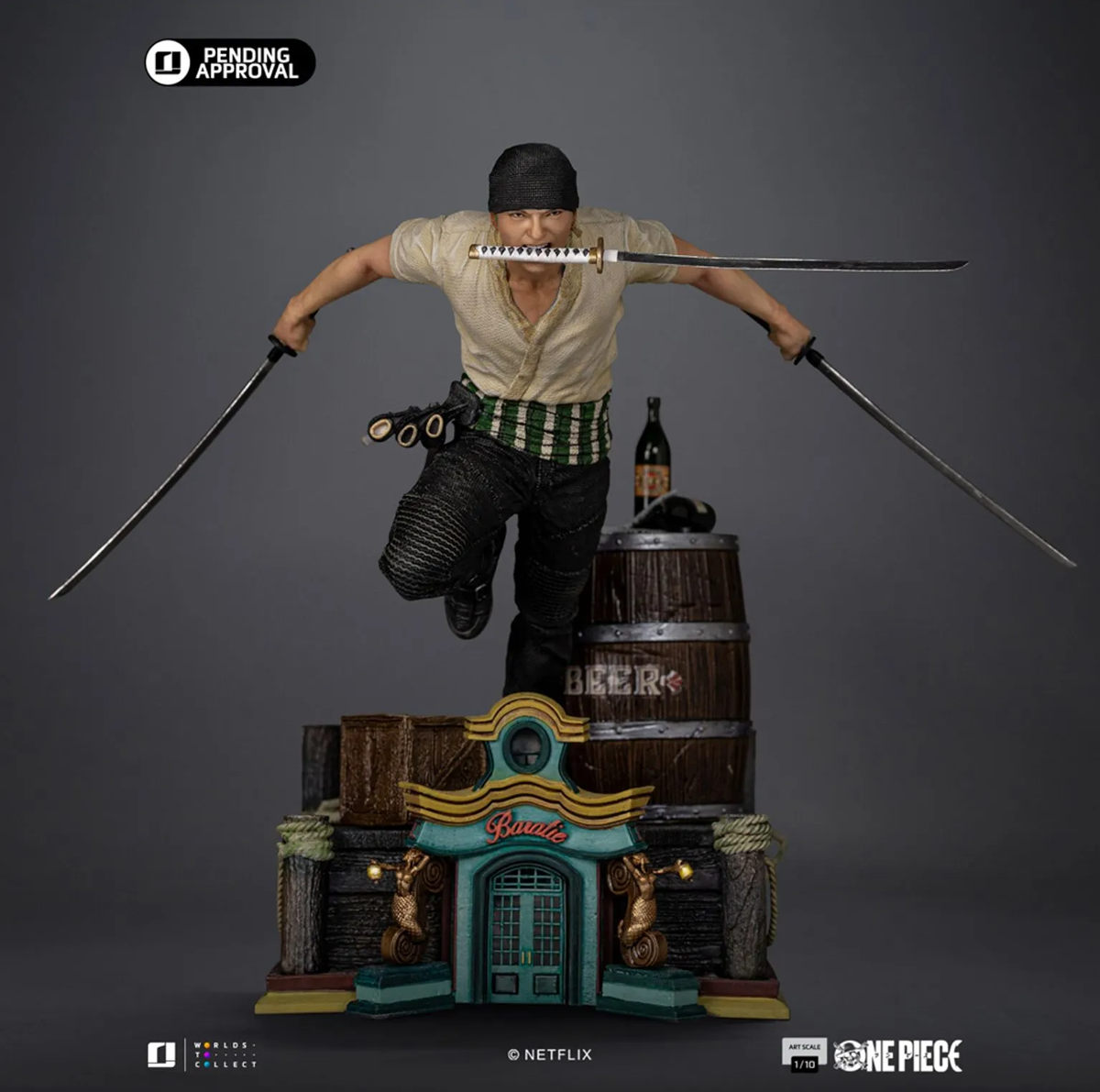 One Piece - Zoro 1:10 Scale Statue
