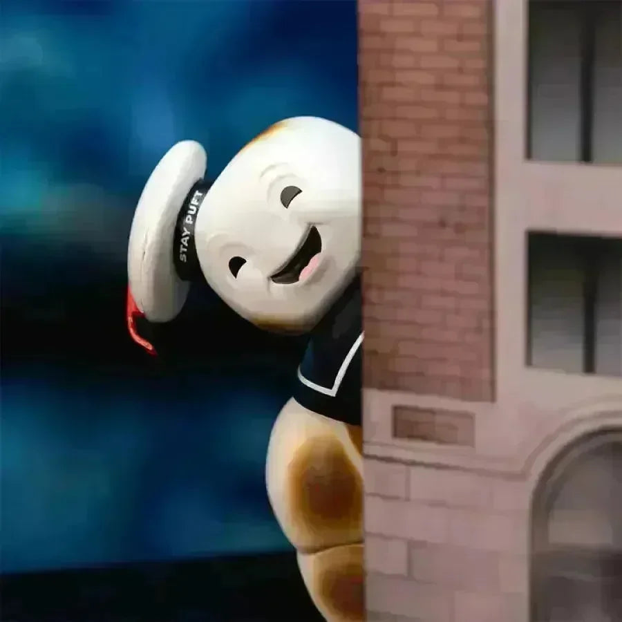 JAD31441 Ghostbusters - StayPuft 6" with Ecto-1 (Next Level) Nano Set - Jada Toys - Titan Pop Culture