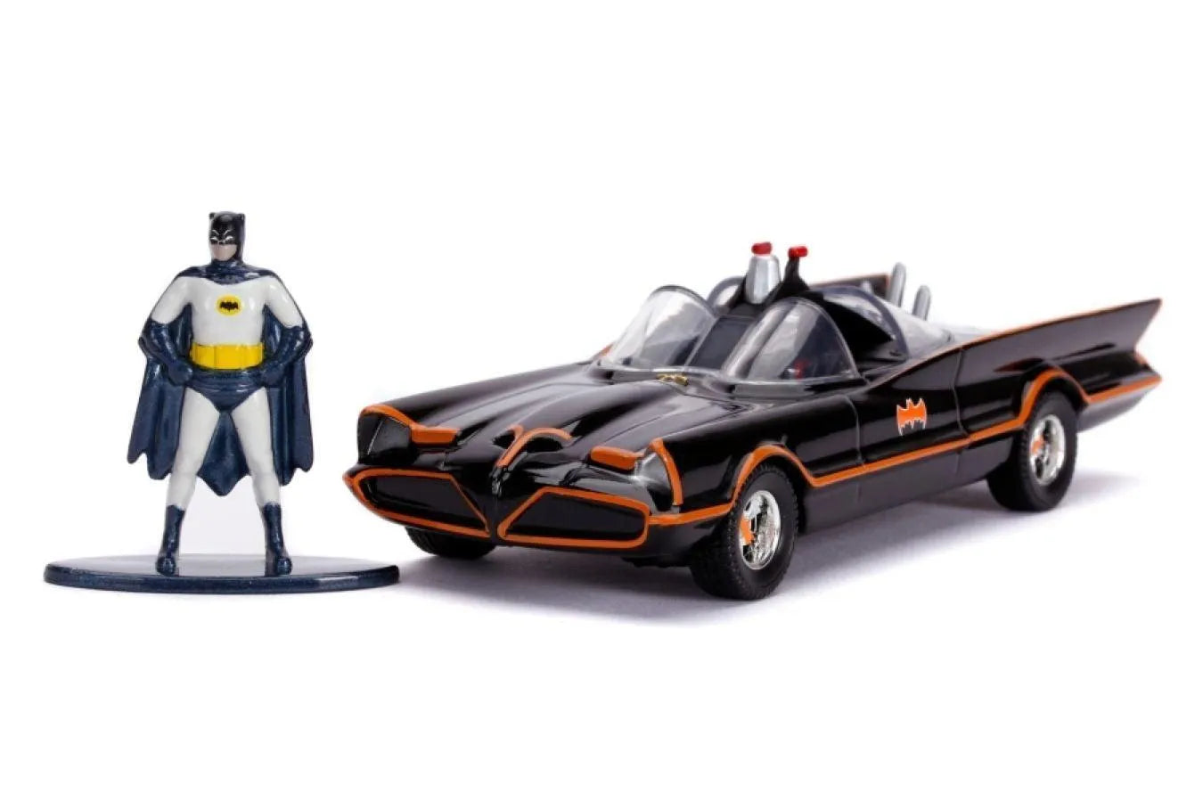 JAD31703 Batman (TV) - Batmobile with Figure 1:32 Scale Hollywood Ride - Jada Toys - Titan Pop Culture
