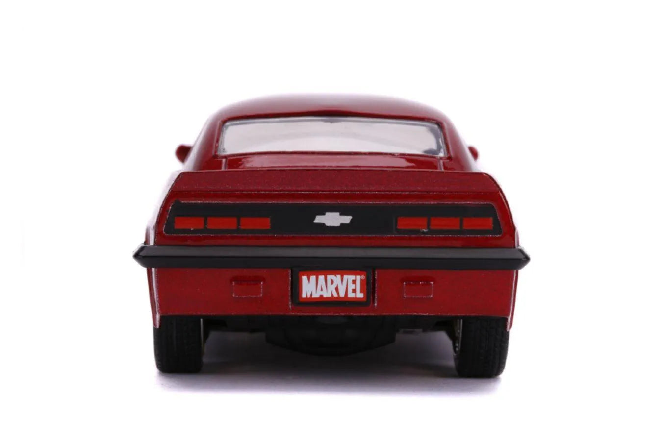 JAD31744 Marvel Comics - Iron Man 1969 Chevy Camaro 1:32 Scale Hollywood Ride - Jada Toys - Titan Pop Culture