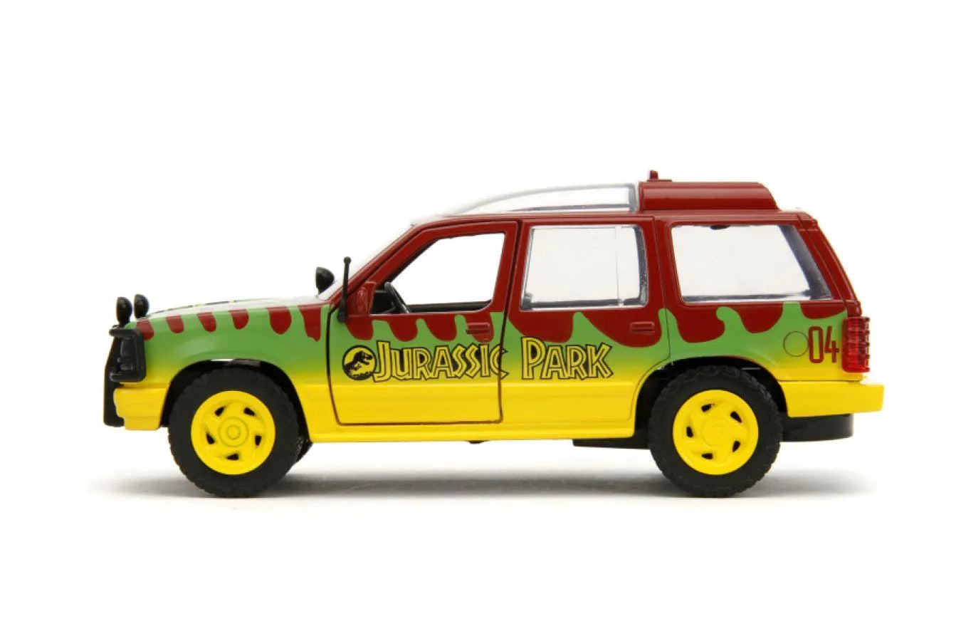 JAD31956 Jurassic Park - 1993 Ford Explorer 1:32 Scale Vehicle (30th Anniversary) - Jada Toys - Titan Pop Culture