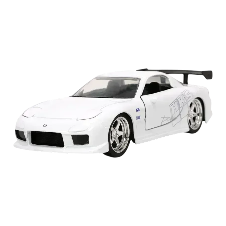 JAD32588 Fast & Furious - HKS 1993 Mazda RX7 1:32 Scale Diecast Vehicle - Jada Toys - Titan Pop Culture