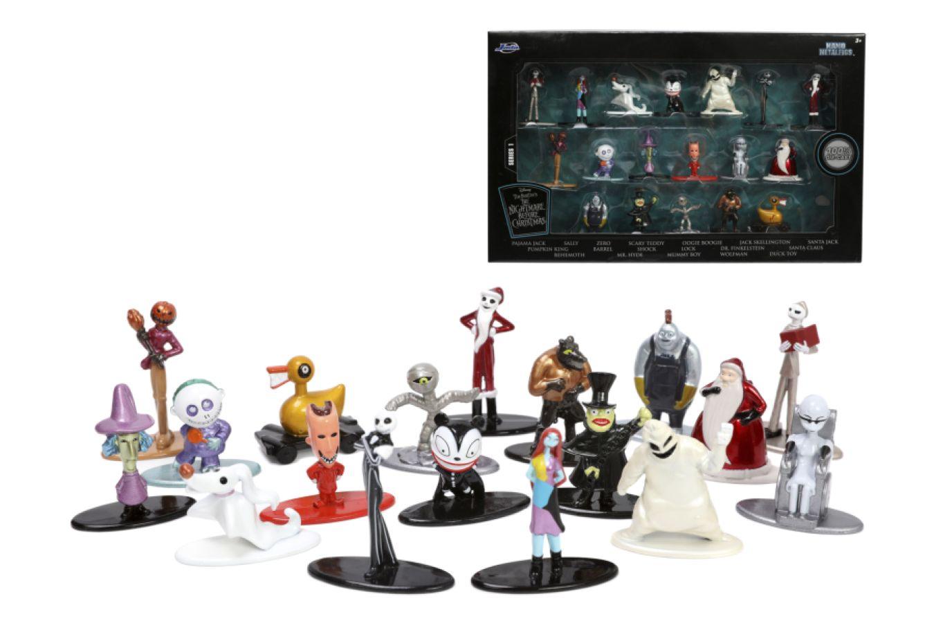 JAD32912 The Nightmare Before Christmas - Nano MetalFig 18-Pack - Jada Toys - Titan Pop Culture