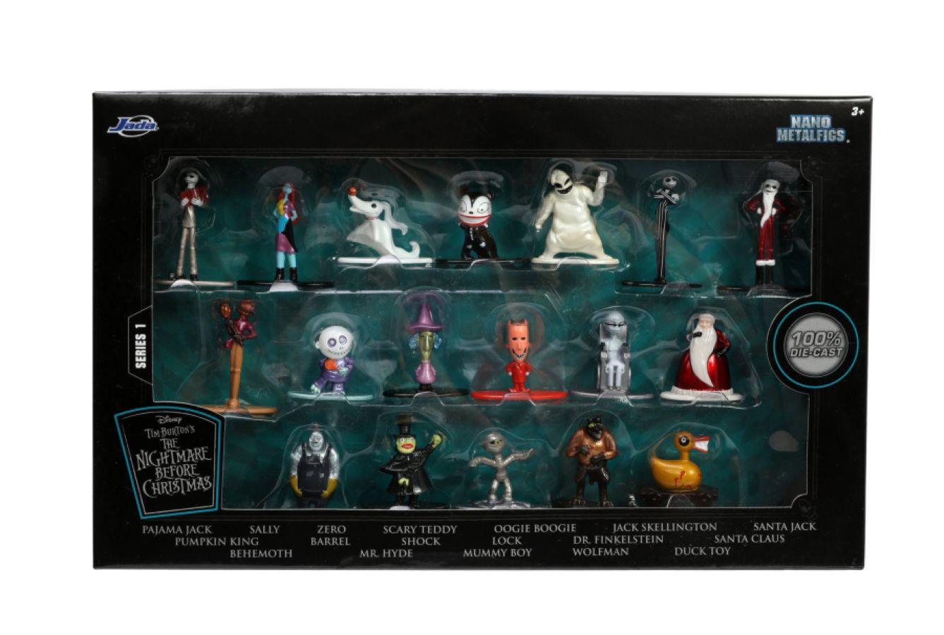 JAD32912 The Nightmare Before Christmas - Nano MetalFig 18-Pack - Jada Toys - Titan Pop Culture