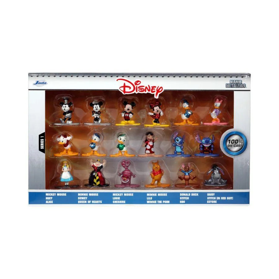 JAD33201 Disney - Nano MetalFig (Series 1) 18-Pack Set - Jada Toys - Titan Pop Culture
