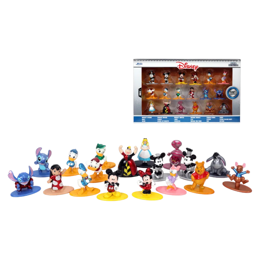 JAD33201 Disney - Nano MetalFig (Series 1) 18-Pack Set - Jada Toys - Titan Pop Culture