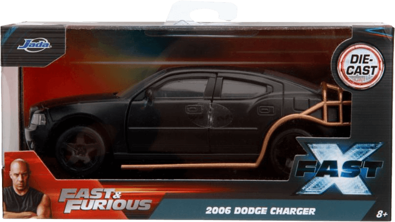 Jada Toys Hollywood Rides: Fast & The Furious Dodge Charger Heist Car 1/24  Scale