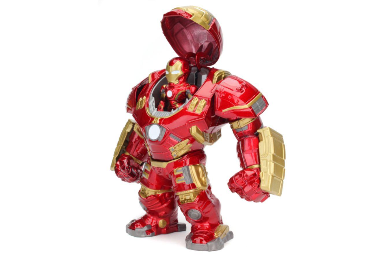 JAD33431 Avengers: Age of Ultron - Hulkbuster 6" & Iron Man 2.5" MetalFig 2-Pack - Jada Toys - Titan Pop Culture