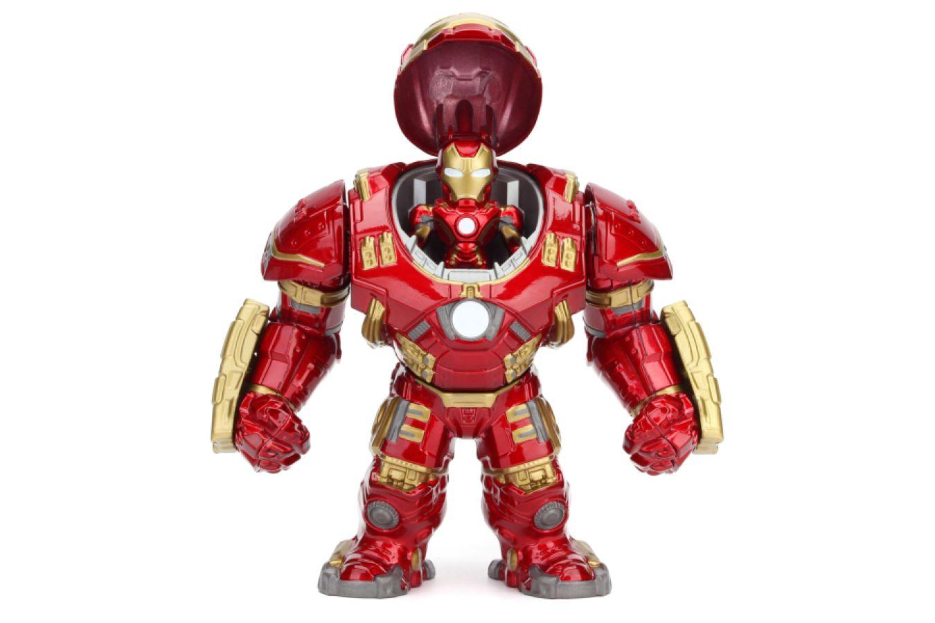 JAD33431 Avengers: Age of Ultron - Hulkbuster 6" & Iron Man 2.5" MetalFig 2-Pack - Jada Toys - Titan Pop Culture