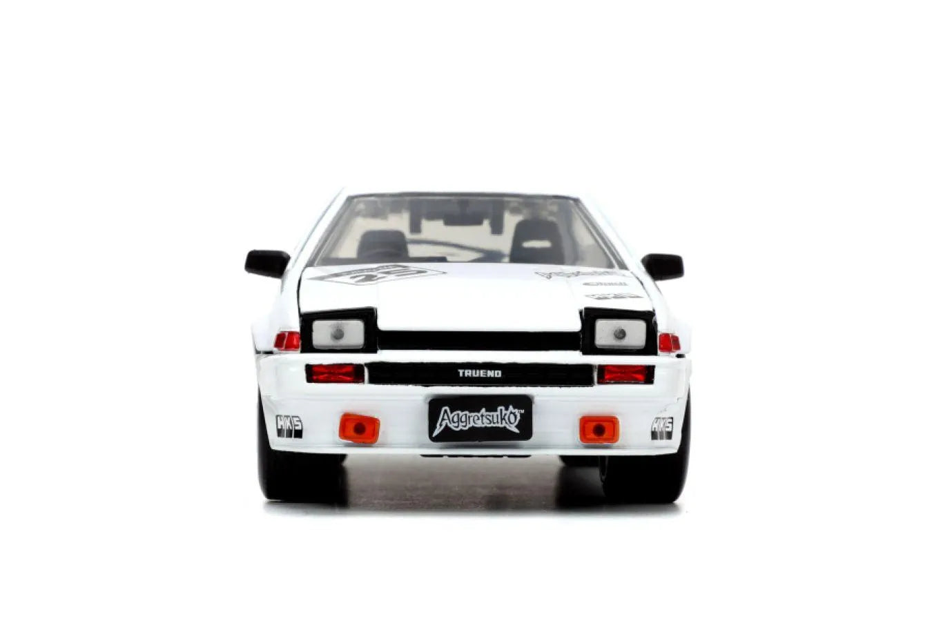 JAD33725 Aggretsuko - Toyota AE86 with Aggretsuko 1:24 Scale Diecast Set - Jada Toys - Titan Pop Culture