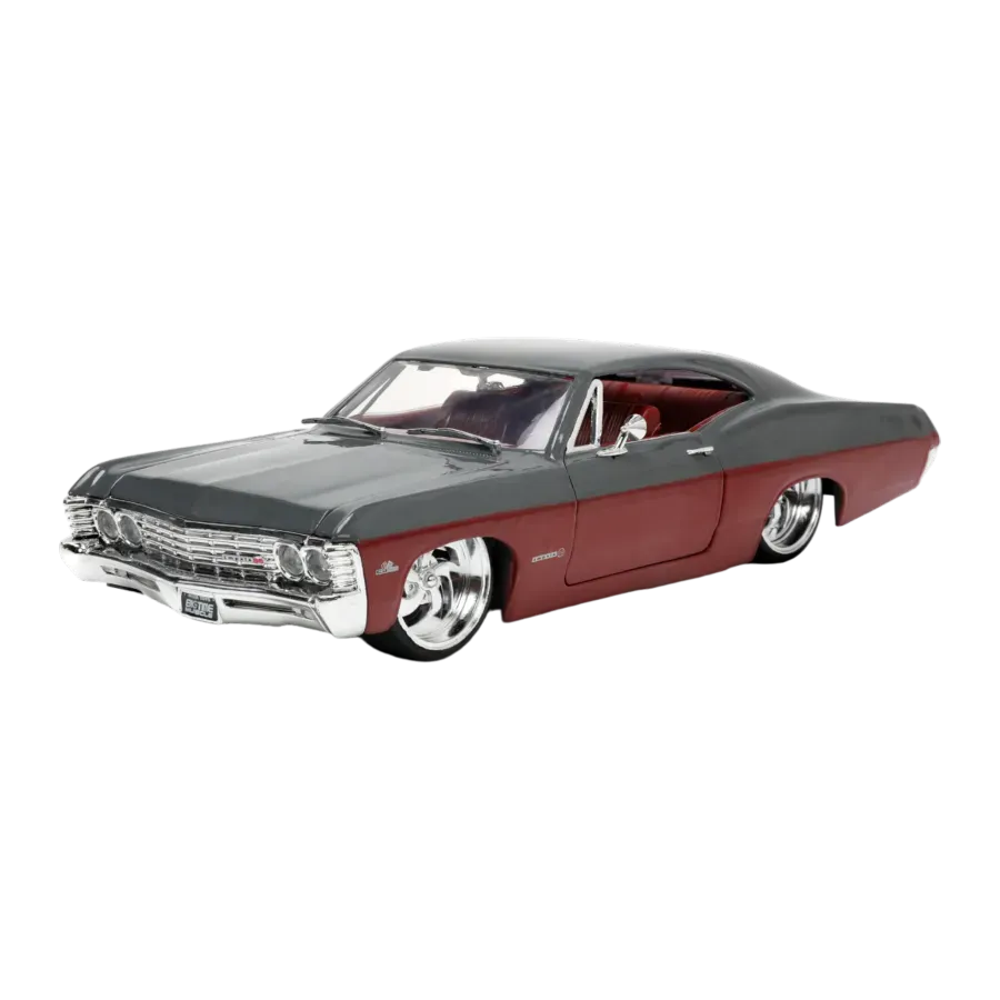 JAD33864 Big Time Muscle - 1967 Chevy Impala Coupe 1:24 Scale Diecast Vehicle - Jada Toys - Titan Pop Culture