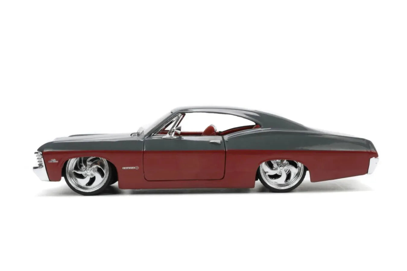 JAD33864 Big Time Muscle - 1967 Chevy Impala Coupe 1:24 Scale Diecast Vehicle - Jada Toys - Titan Pop Culture