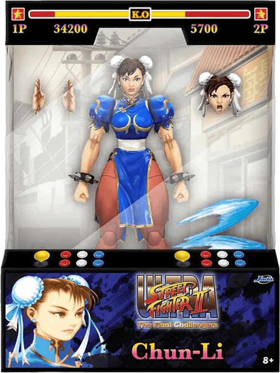 JAD34216 Street Fighter - Chun-Li 6" Action Figure - Jada Toys - Titan Pop Culture