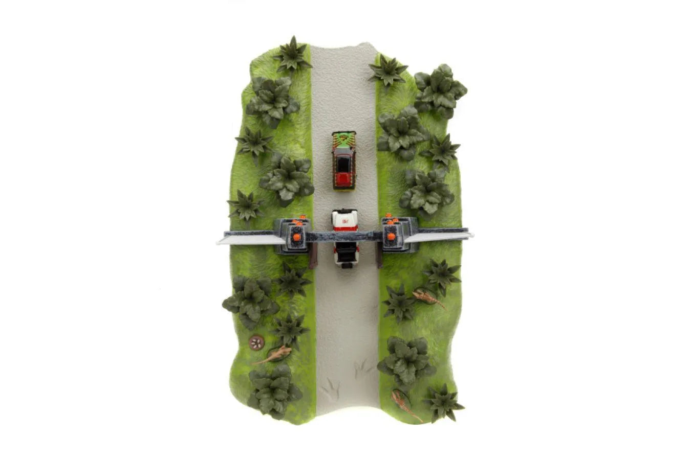 JAD34244 Jurassic Park - Nano Scene Diorama with 2 vehicles - Jada Toys - Titan Pop Culture