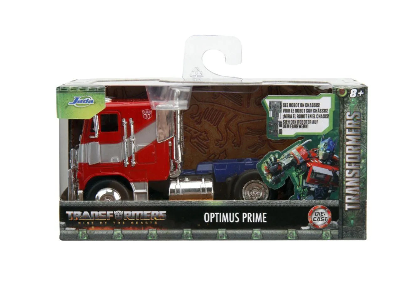 JAD34257 Transformers: Rise of the Beasts - Optimus Prime 1:32 Scale Vehicle - Jada Toys - Titan Pop Culture