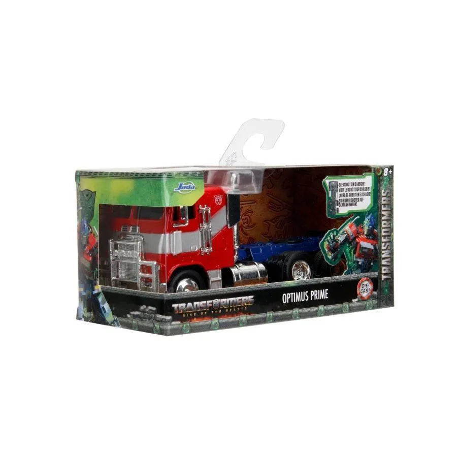 JAD34257 Transformers: Rise of the Beasts - Optimus Prime 1:32 Scale Vehicle - Jada Toys - Titan Pop Culture