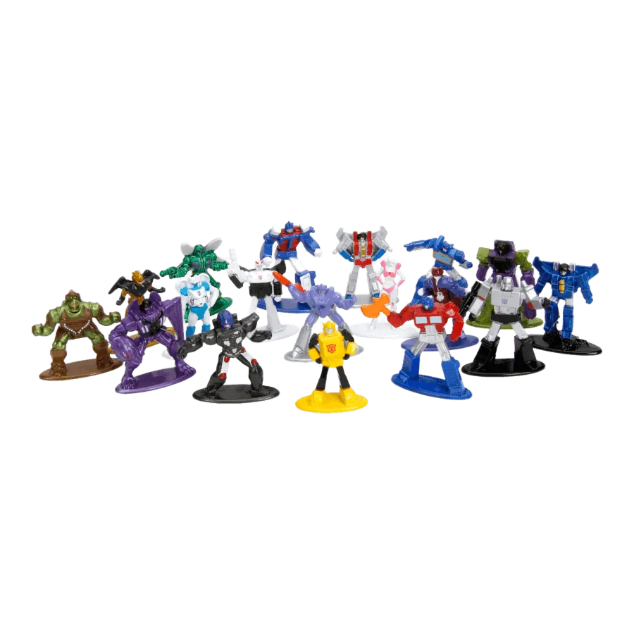 JAD34282 Transformers - Nano MetalFigs Series 3 18-Pack - Jada Toys - Titan Pop Culture