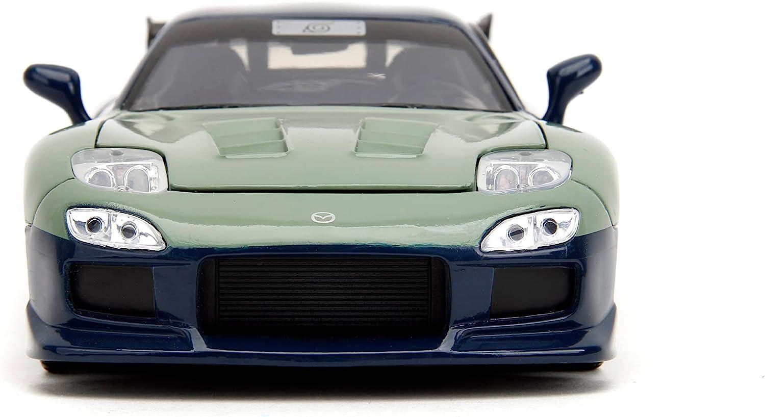 JAD34370 Naruto - Mazda RX-7 With Kakashi Figure 1:24 Scale Vehicle - Jada Toys - Titan Pop Culture