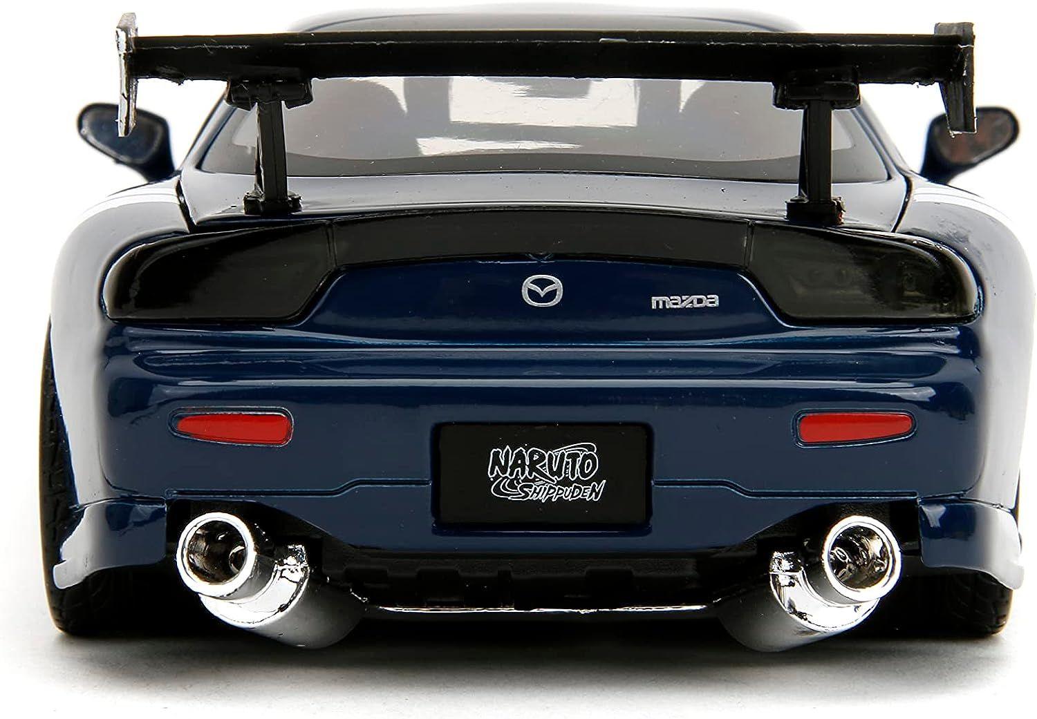 JAD34370 Naruto - Mazda RX-7 With Kakashi Figure 1:24 Scale Vehicle - Jada Toys - Titan Pop Culture