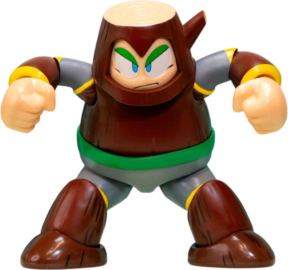 Mega Man - Figura de acción de Wood Man de 4.5"