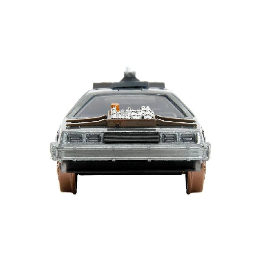 JAD34786 Back to the Future: Part 3 - Time Machine (Railroad wheels) 1:32 Scale Die-Cast - Jada Toys - Titan Pop Culture