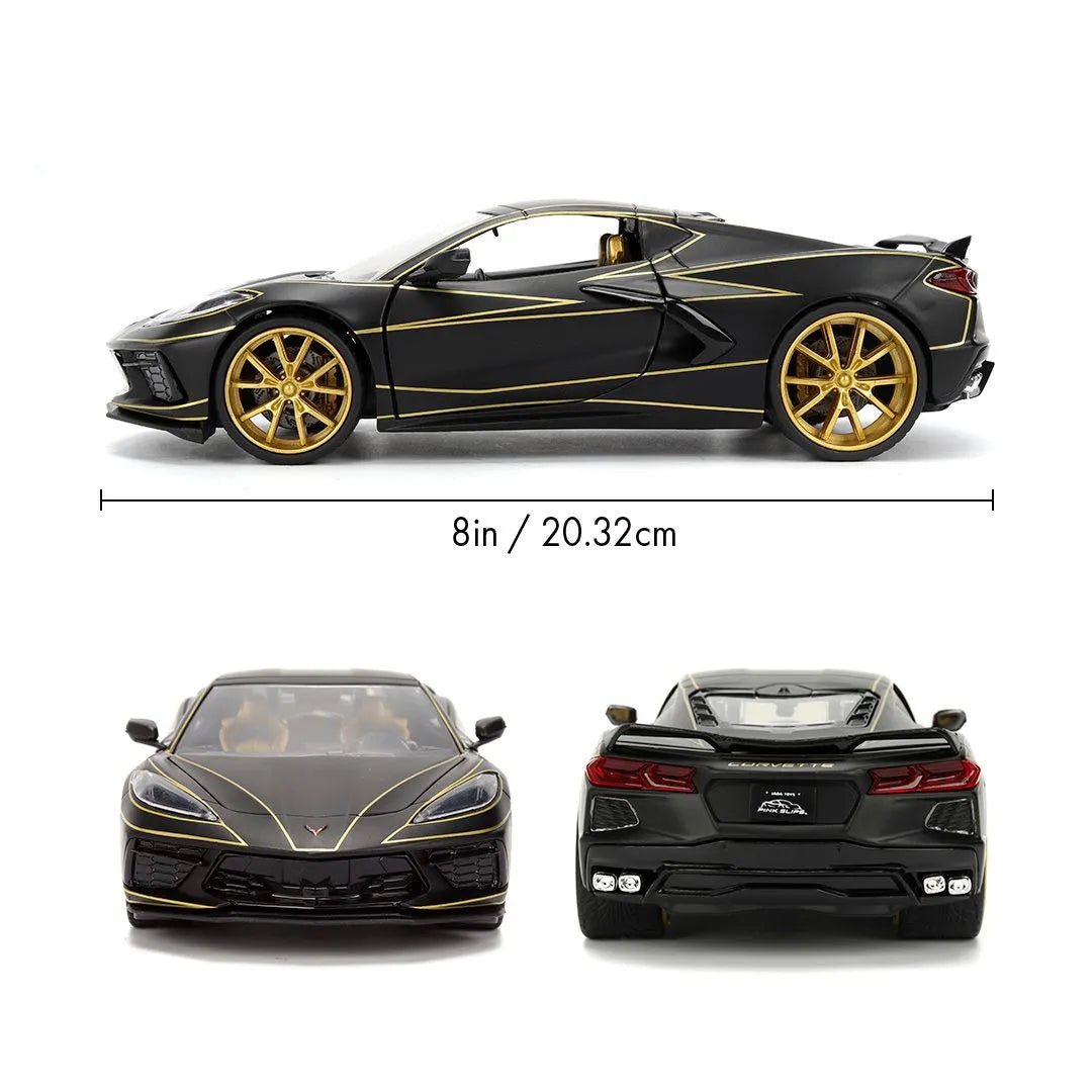 JAD35203 Pink Slips - 2020 Chevrolet Corvette Stingray 1:24 Scale Diecast Vehicle - Jada Toys - Titan Pop Culture