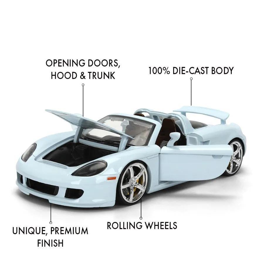 JAD35517 Pink Slips - Porsche Carrera GT 1:24 Scale Diecast Vehicle - Jada Toys - Titan Pop Culture