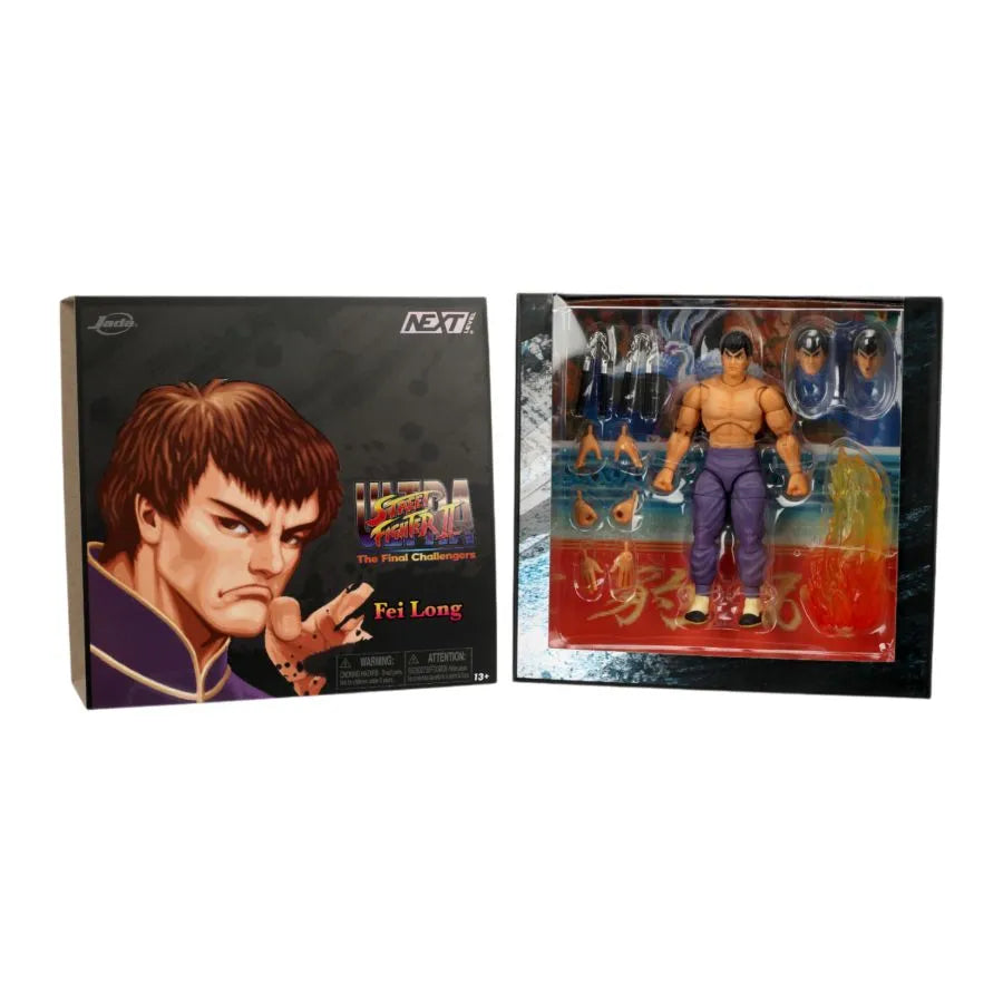 JAD35553 Street Fighter - Fei Long (P2) Deluxe 6" Action Figure - Jada Toys - Titan Pop Culture