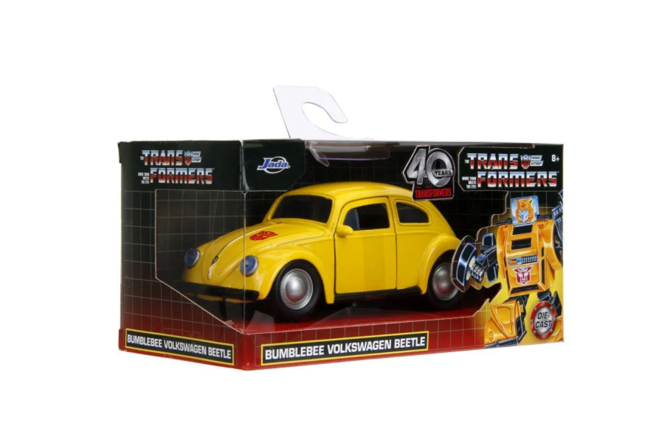 JAD35595 Transformers - G1 Bumblebee VW Beetle 1:32 Scale Diecast Vehicle - Jada Toys - Titan Pop Culture