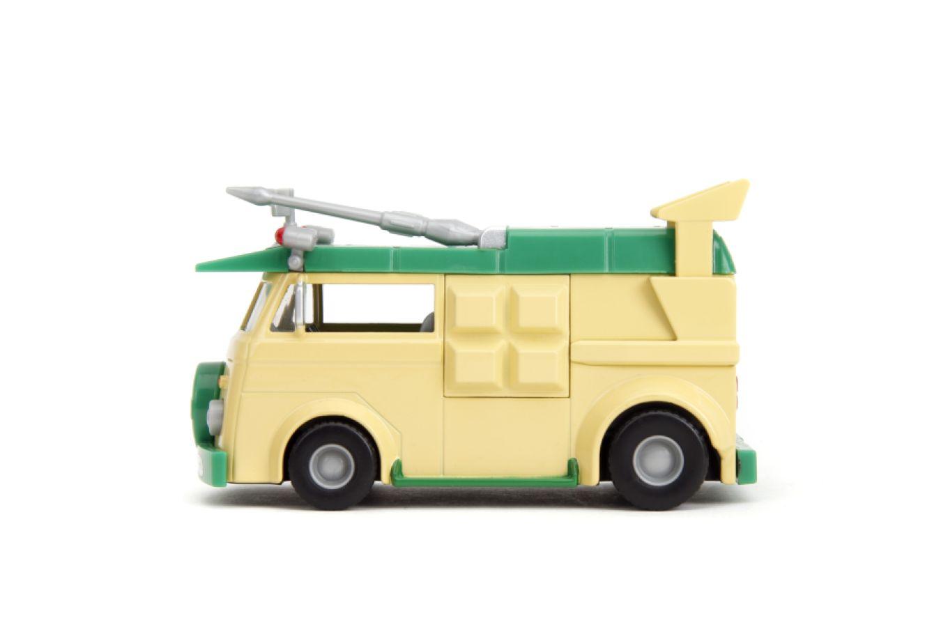 JAD35666 Teenage Mutant Ninja Turtles - VW Party Bus 1:32 Scale Diecast Vehicle - Jada Toys - Titan Pop Culture
