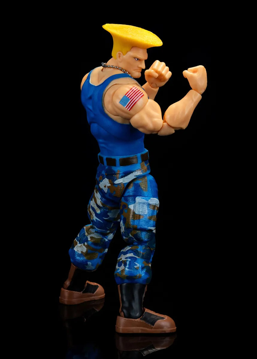 JAD36099 Street Fighter II - Guile (Player 2) 6" Figure - Jada Toys - Titan Pop Culture