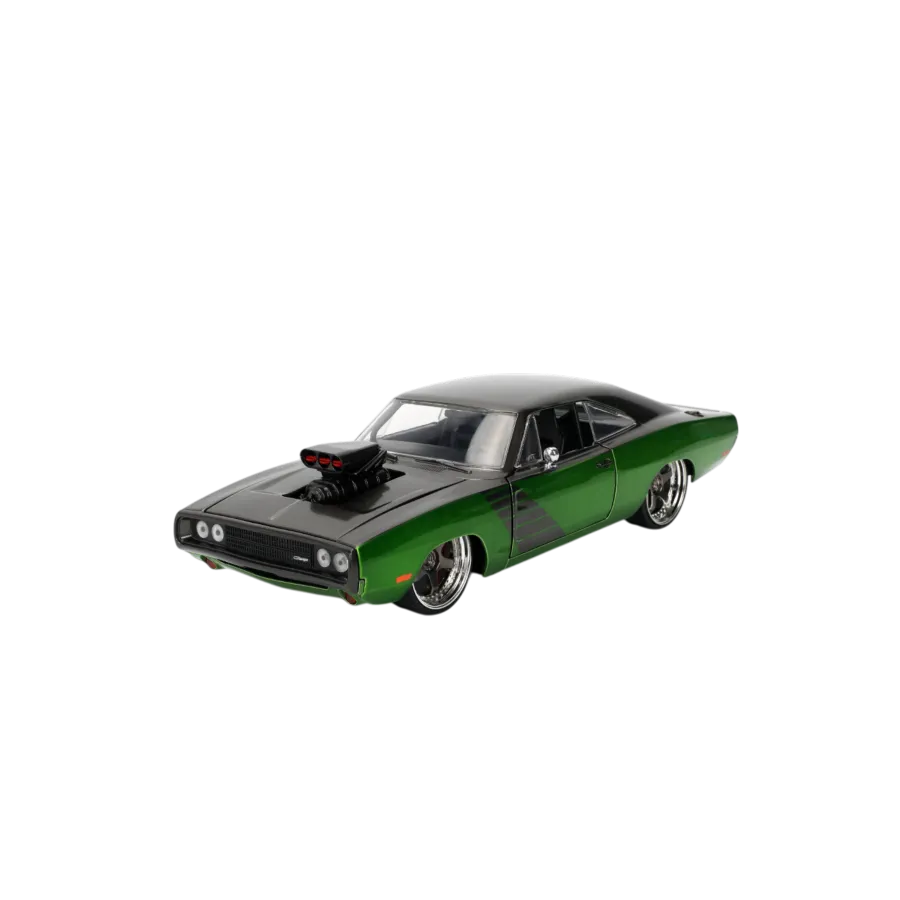 JAD36298 Big Time Muscle - 1970 Dodge Charger R/T 1:24 Scale Diecast Vehicle - Jada Toys - Titan Pop Culture