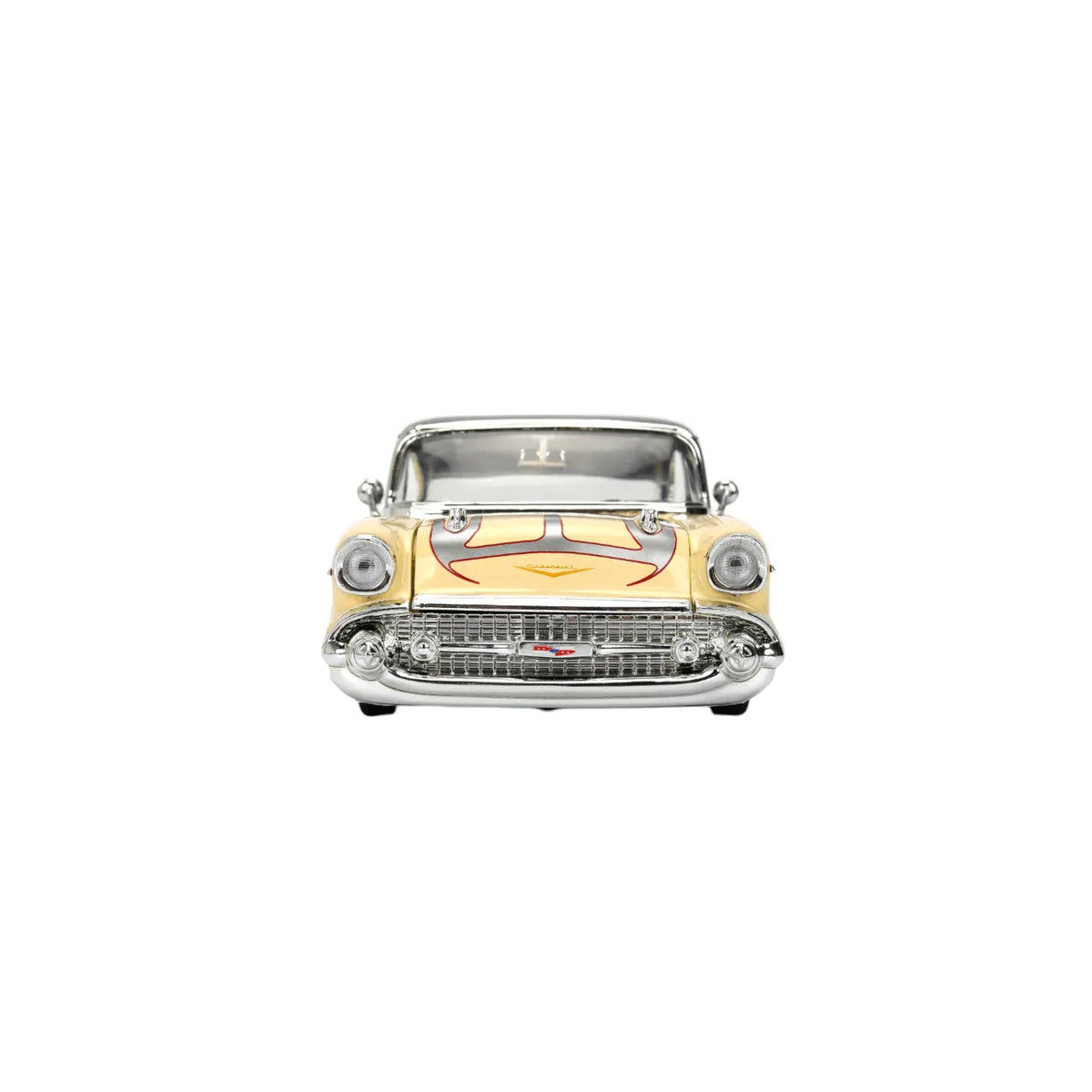 JAD36345 Big Time Muscle - 1957 Chevy Bel Air 1:24 Scale Diecast Vehicle - Jada Toys - Titan Pop Culture