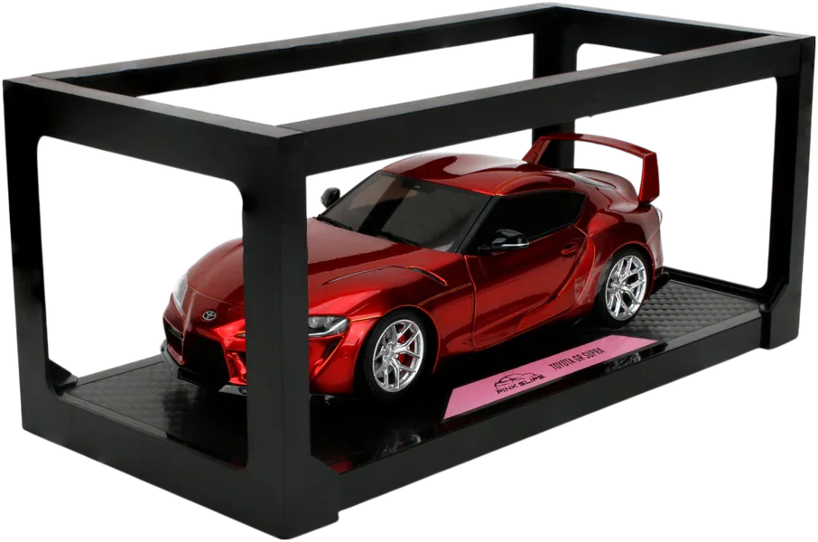 粉色单据 - 丰田 Supra MK5 1:18 比例压铸车