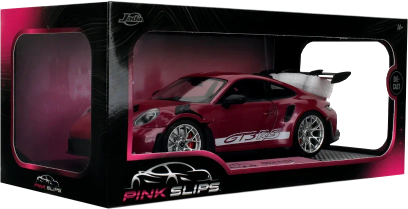 粉色单据 - 保时捷 GT3 RS 1:18 比例压铸车